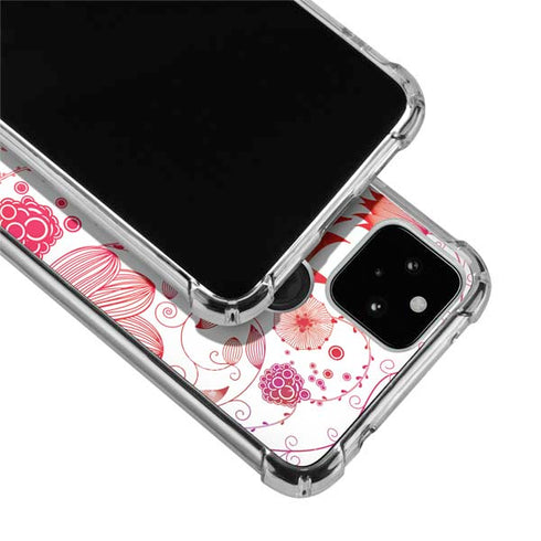 Elegant Flowers Google Pixel 5 Clear Case
